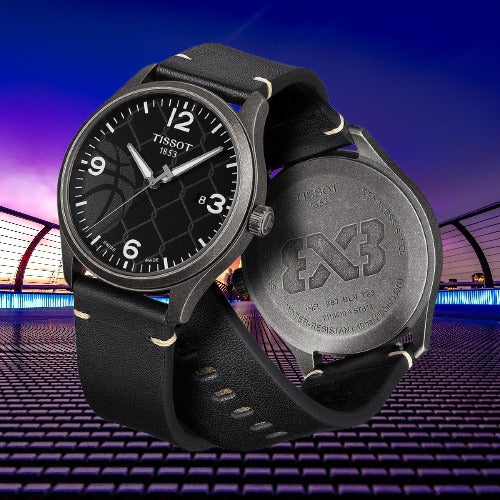Reloj Hombre Tissot GENT XL 3X3 STREET BASKETBALL - SPECIAL PACK. 2 STRAPS (Ø 45 mm)